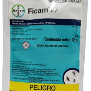 FICAM W 12GR. BAYER INSECTICIDA PARA ALACRANES, HORMIGAS