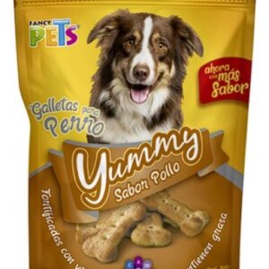 GALLETAS YUMMY POLLO DE 100 GRS FANCY PETS