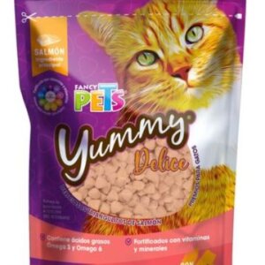 YUMMY DELICE TRIANGULITOS DE SALMON PARA GATOS