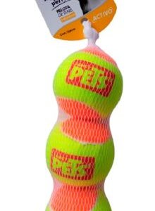 JUGUETE PELOTA MED DE TENNIS BICOLOR