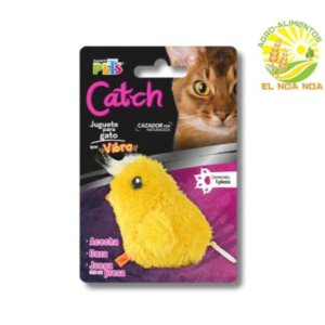 JUGUETE POLLO VIBRO CATCH PARA GATO FANCY PETS
