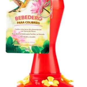BEBEDERO ROJO PARA COLIBRI DE 470ML REDKITE