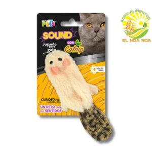 JUGUETE PARA GATO  PELUCHE DE LEOPARDO. FANCY PETS