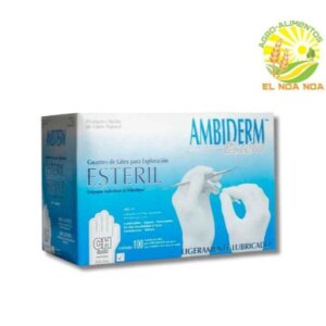 GUANTE DE LATEX NO ESTERIL TALLA CH A XL  X PZA
