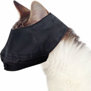 BOZAL PARA GATO  CANASTA CON VELCRO GRANDE GUEVARAS