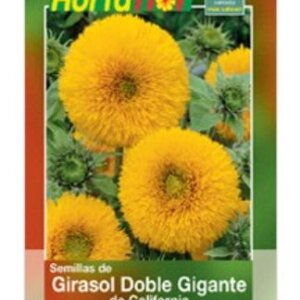 SEMILLA DE GIRASOL DOBLE GIGANTE DE CALIFORNIA HORTAFLOR