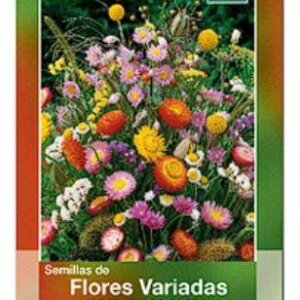 FLORES VARIADAS RAMOS SECOS SEMILLA HORTAFLOR SOBRE DE 1GRS