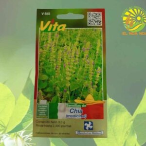 CHIA MEDICINAL SEMILLA HORTAFLOR SOBRE DE 3GRS