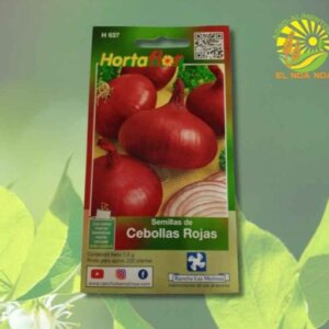 CEBOLLAS ROJAS SEMILLA HORTAFLOR SOBRE DE 3 GRS
