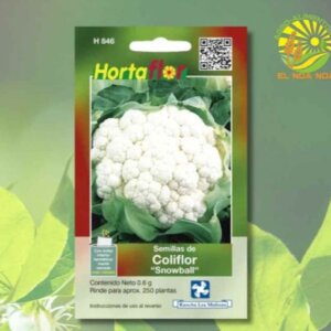 COLIFLOR SNOWBALL SEMILLA HORTAFLOR SOBRE DE 6GRS