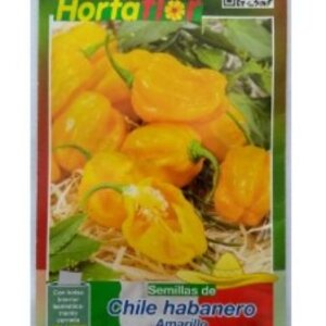 SEMILLA DE CHILE HABANERO AMARILLO HORTAFLOR