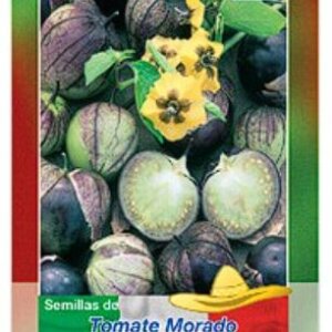 TOMATE MORADO HASPER SEMILLAS HORTAFLOR SOBRE DE 4GRS