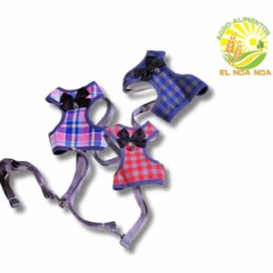 JGO. PECHERA C/VESTIDO INC. CORREA DE PASEO *SUPER MASCOTA WU*