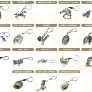 LLAVERO METALICO VARIOS DISEÑOS