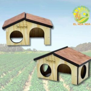 CASA DE MADERA PARA HAMSTER, SUNNY
