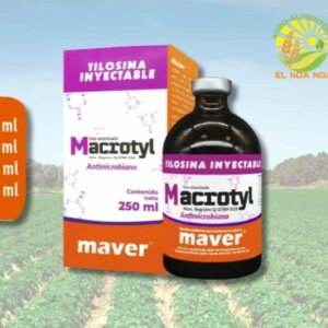 MACROTYL DE 25 ML TILOSINA INYECTABLE MAVER
