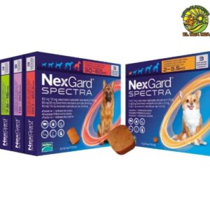 NEXGARD SPECTRA DE 15.1 A 30 KG GRANDE  TABLETA MORADO