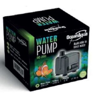 BOMBA SUMERGIBLE PARA FUENTE H. MAX: 0.65M Q. MAX: 300L POR HR POWER: 3.5W