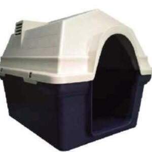 CASA PARA MASCOTAS CON CHIMENEA DE VENTILACION GRANDE