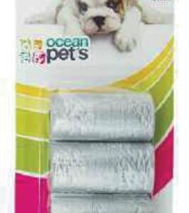 ESTUCHE DE PLASTICO PARA RECOLECCION DE HECES DE MASCOTAS 3 ROLLOS