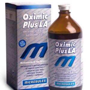 OXIMIC PLUS LA *20ML* OXITETRACICLINA + DICLOFENACO* LARGA ACCION