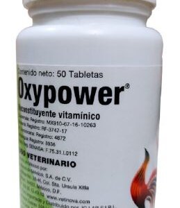 OXYPOWER 50 TAB RECONSTITUYENTE PARA GALLOS