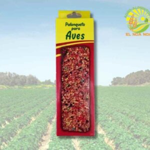 PALANQUETA PARA AVES PEQUEÑAS ZOOMANIA DE 75GRS