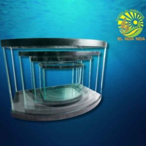 JUEGO DE PECERAS RECTANGULAR  4 PIEZAS DEL NUMERO 1 AL 4