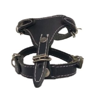 PECHERA PERRO K2 VAQUETA TRIANGULO # 2 MINI CRISTIAN