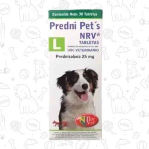 PREDNI PETS NRV L DE 25MG POR TABLETA