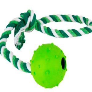 BOLA DE CUERDA RALLAS COLORES SURTIDOS * SUPER MASCOTA WU*