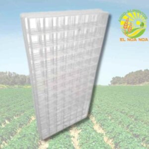 REJILLA DE ALAMBRE RECTANGULAR CHICA PARA EXHIBICION CON GANCHOS MEDIDA DE 1 M X 50 CMS