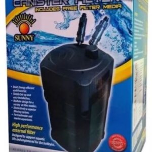 FILTRO DE CANASTILLA PRESURIZADO SUNNY 1350 L/HR (INCLUYE FIBRA, ESPONJA, CERAMICA Y CARBON)