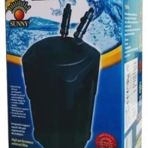 FILTRO DE CANASTILLA PRESURIZADO SUNNY 960 L/HR (INCLUYE FIBRA, ESPONJA, CERAMICA Y CARBON)
