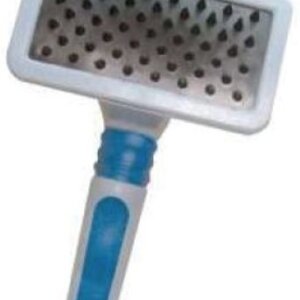 CARDA IMPORTADA DOGGY ANTINUDOS CON CERDAS PLASTICAS (CHICA)