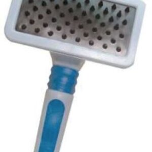 CARDA IMPORTADA DOGGY ANTINUDOS CON CERDAS PLASTICAS (GRANDE)