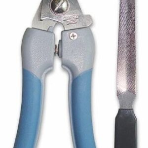 SET CORTAUÑAS IMPORTADO DOGGY ACERO INOXIDABLE TIPO ALICATA CH (INCLUYE UNA LIMA)
