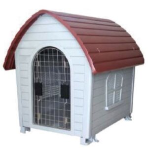 CASA IMPORTADA PARA PERRO SUNNY C/TEJA 74 X 48 X 66,5CM PUERTA METALICA INCLUIDA