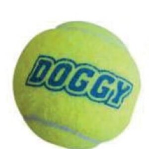 PELOTA RIGIDA MEDIANA 2.5´ DOGGY 1 PZA IMPORTADA