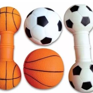 JUGUETE DE VINYL DOGGY CON SONIDO SET C/4 PZASIMPORTADO  (VARIOS MODELOS)