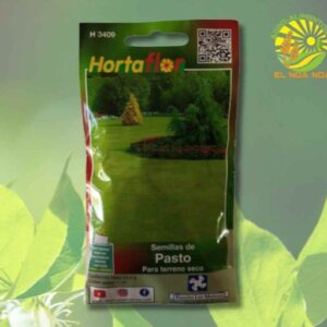 PASTO TERRENO SECO SEMILLA HORTAFLOR BOLSA 1LB