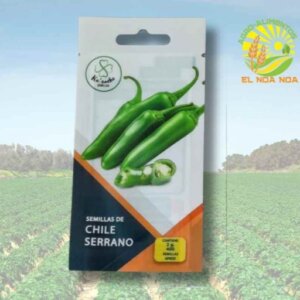 SOBRE DE SEMILLAS DE CHILE SERRANO KAANCHE