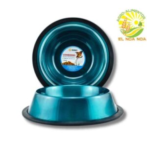 COMEDERO ACERO INOXIDABLE 24OZ  AQUA SUNNY