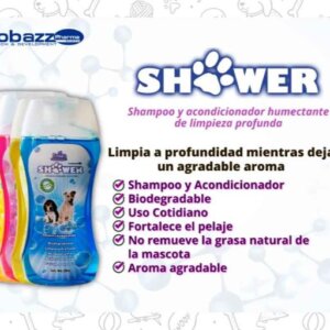 SHAMPOO SHOWER DURAZNO DE 250 ML *PZ