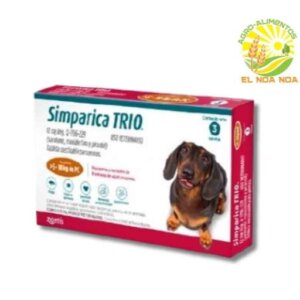 SIMPARICA TRIO 5.1-10 KGS CARAMEL 12MG 1 TAB3
