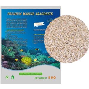 ARAGONITA IMPORTADA PARA MARINOS BOLSA 5KG 0,5-1,00MM