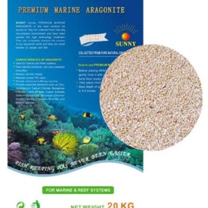 ARAGONITA IMPORTADA PARA MARINOS COSTAL 20KG 0,5-1,00MM