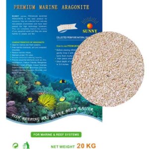 ARAGONITA IMPORTADA PARA MARINOS COSTAL 20KG 1,00-2,00MM