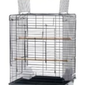 JAULA IMPORTADA PARA LOROS PEQUEÑOS MONTE VERDE   40X40X59CM