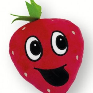 FLUFFY CHUMS PELUCHE FRESA CON SONIDO MEDIDA 21 CM
